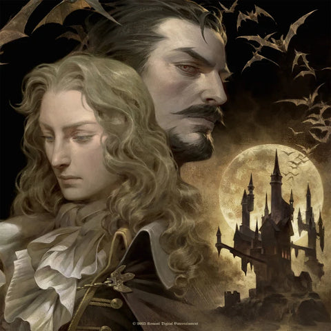 Castlevania - Piano Collections 2LP Red & White Vinyl - cover