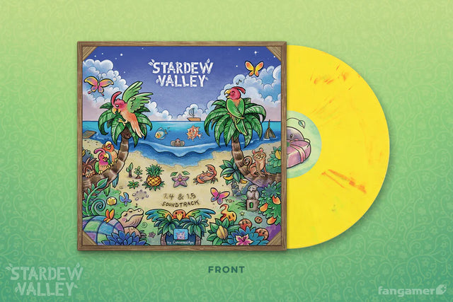 Stardew Valley - 1.4 & 1.5 Soundtrack Vinyl LP - cover artwork