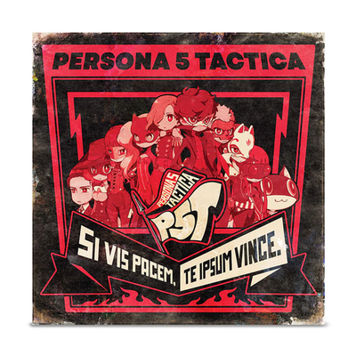 Persona 5 Tactica - Original Soundtrack 4LP - cover