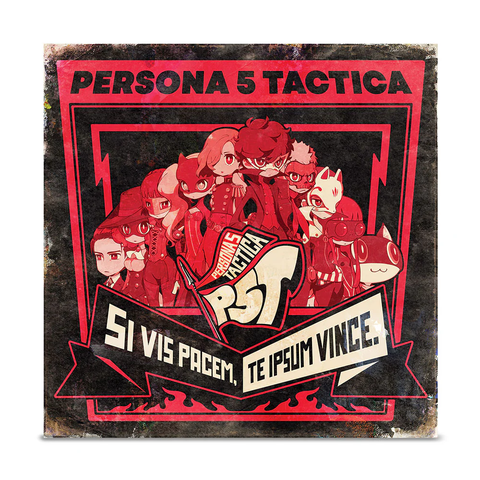 Persona 5 Tactica - Original Soundtrack 4LP - cover