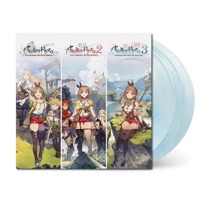 Atelier Ryza - Original Soundtrack Trilogy Clear Marbled Vinyl 3LP Box - cover artwork