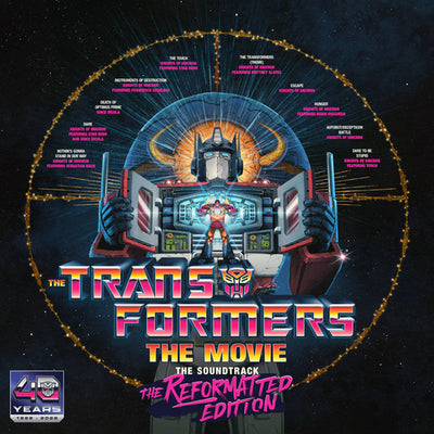 The Transformers: The Movie - Reformatted Tribute Edition Energon Pink Vinyl LP