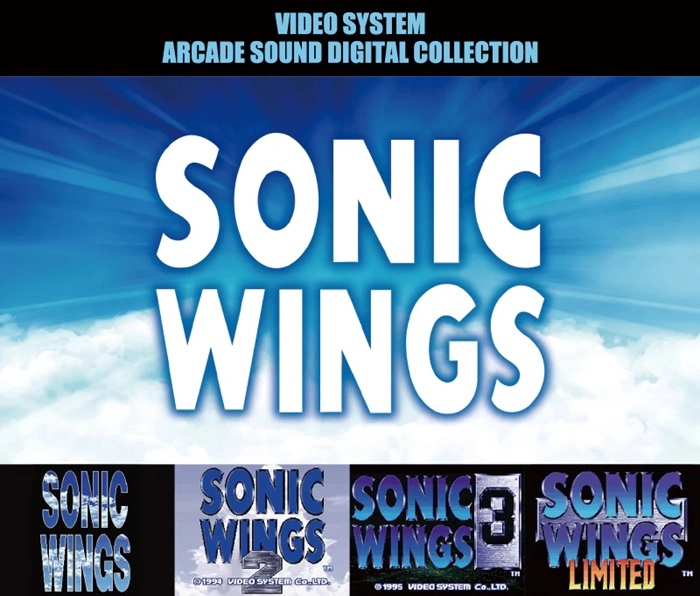 Sonic Wings - Video System Arcade Sound Digital Collection Vol.1 3CD