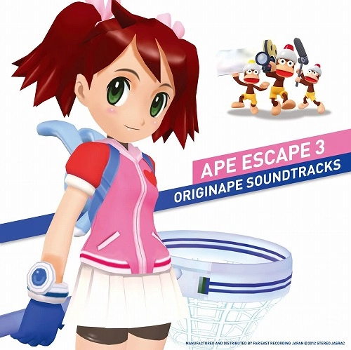 Ape Escape 3 - Originape Soundtracks 2CD - cover