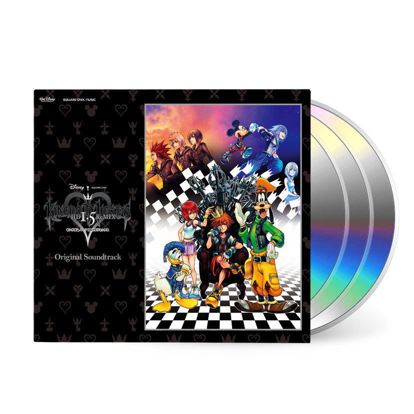Kingdom Hearts HD 1.5 ReMIX original soundtrack 3CD cover