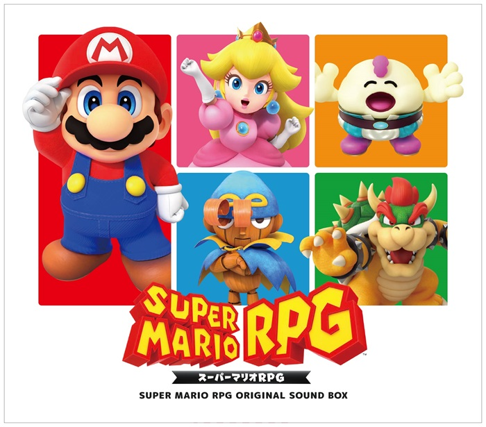 Super Mario RPG - Original Sound Box 4CD - cover