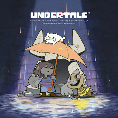 Undertale - Echoes Beneath Piano Arrangement Vinyl 2LP - cover artwork
