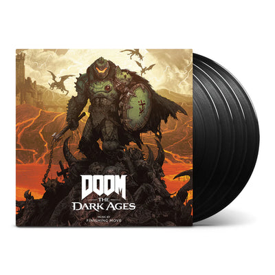 Doom: The Dark Ages - Deluxe Original Soundtrack Vinyl 4LP Box Set - cover artwork