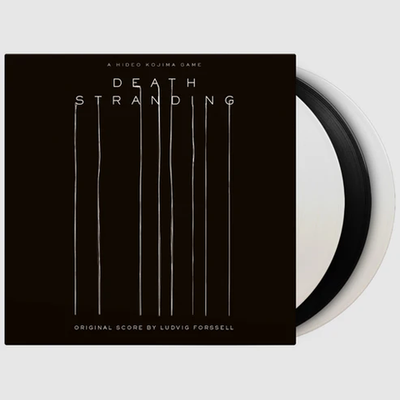 Death Stranding - Original Score White Marble & Black 3LP - cover