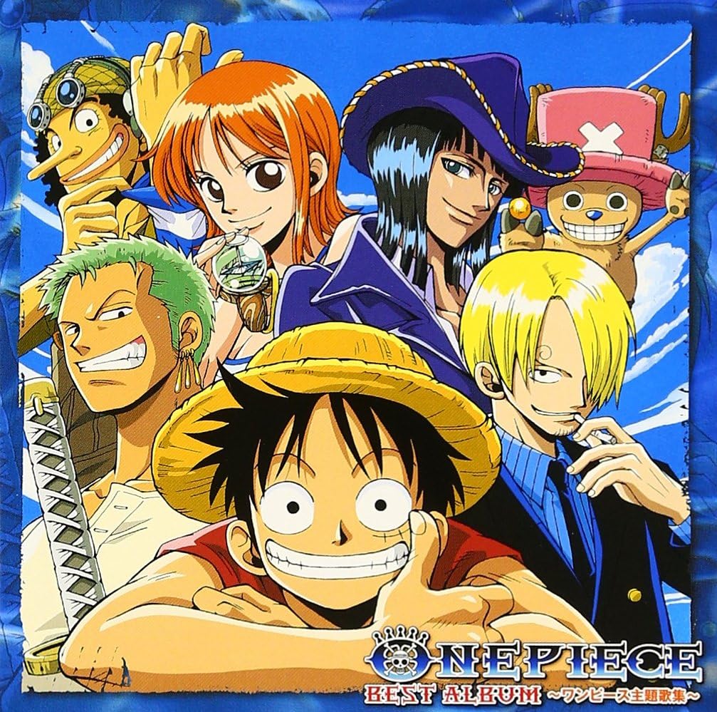 One Piece Best Album - Theme Song Collection (CCCD) CD - cover
