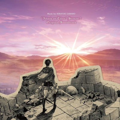 TV Animation "Attack on Titan" Season 2 Original Soundtrack Music by: Hiroyuki Sawano CD - cover