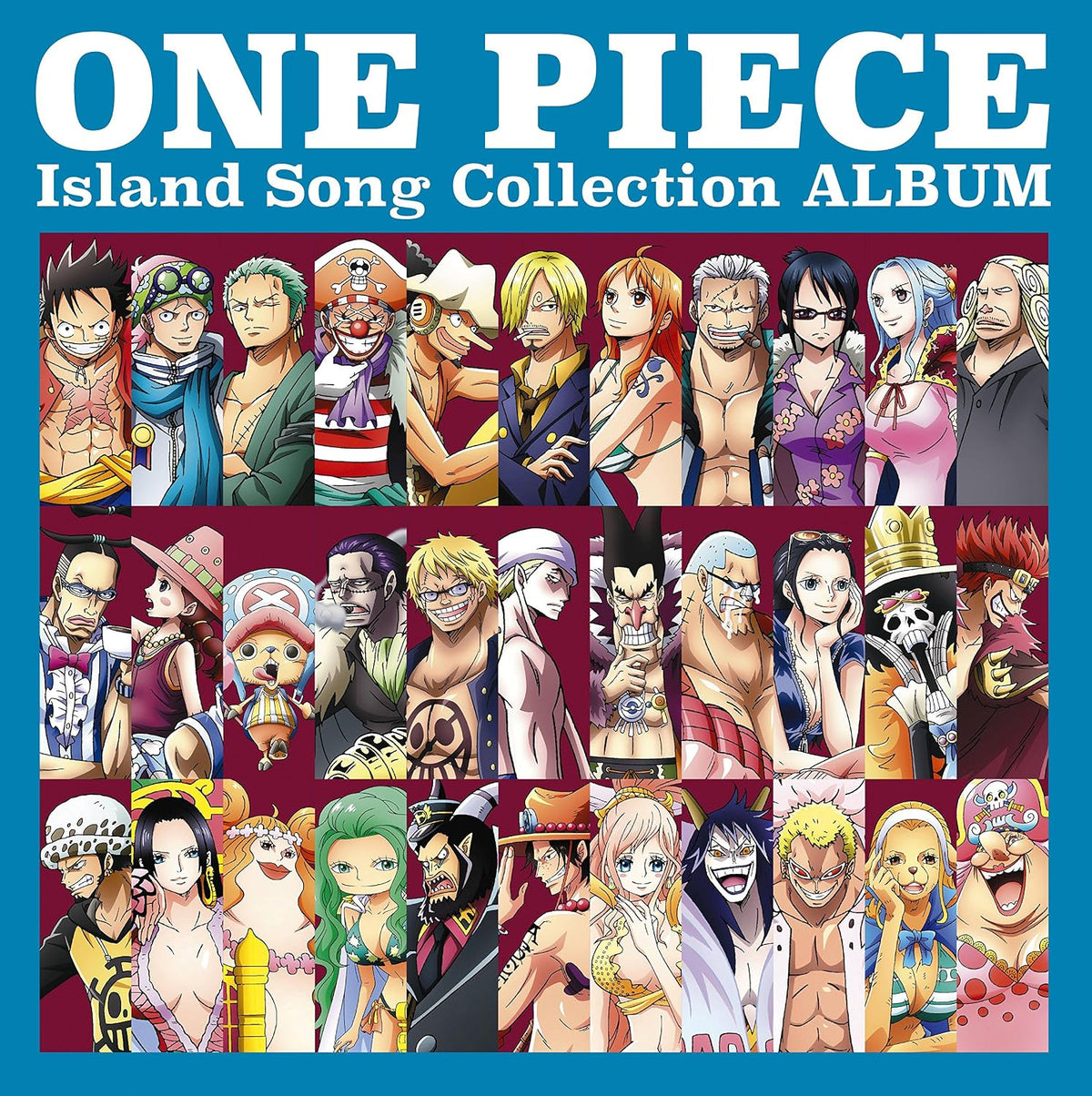 One Piece - Island Song Collection Album CD - cover