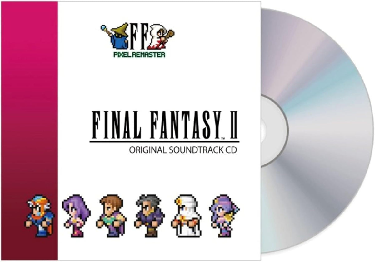 Final Fantasy II Pixel Remaster - Original Soundtrack CD - cover