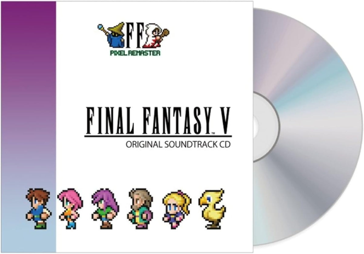 Final Fantasy V Pixel Remaster - Original Soundtrack CD - cover