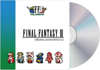 Final Fantasy III Pixel Remaster - Original Soundtrack CD - cover