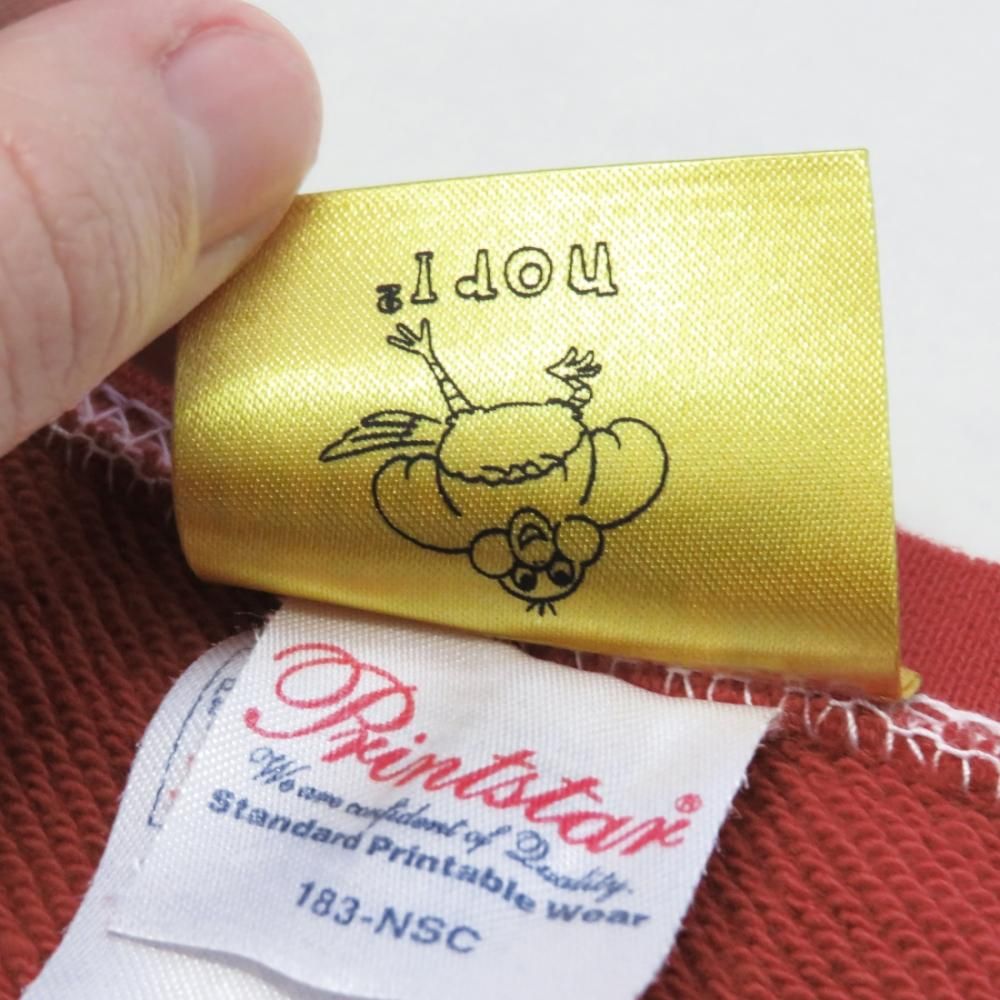 Banana Fish Eiji Okumura nori²-kun Sweatshirt - Image Edition - Reverse neck label detail