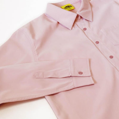 Banana Fish Eiji Okumura Pink Shirt - Image Edition - Sleeve and cuff detail