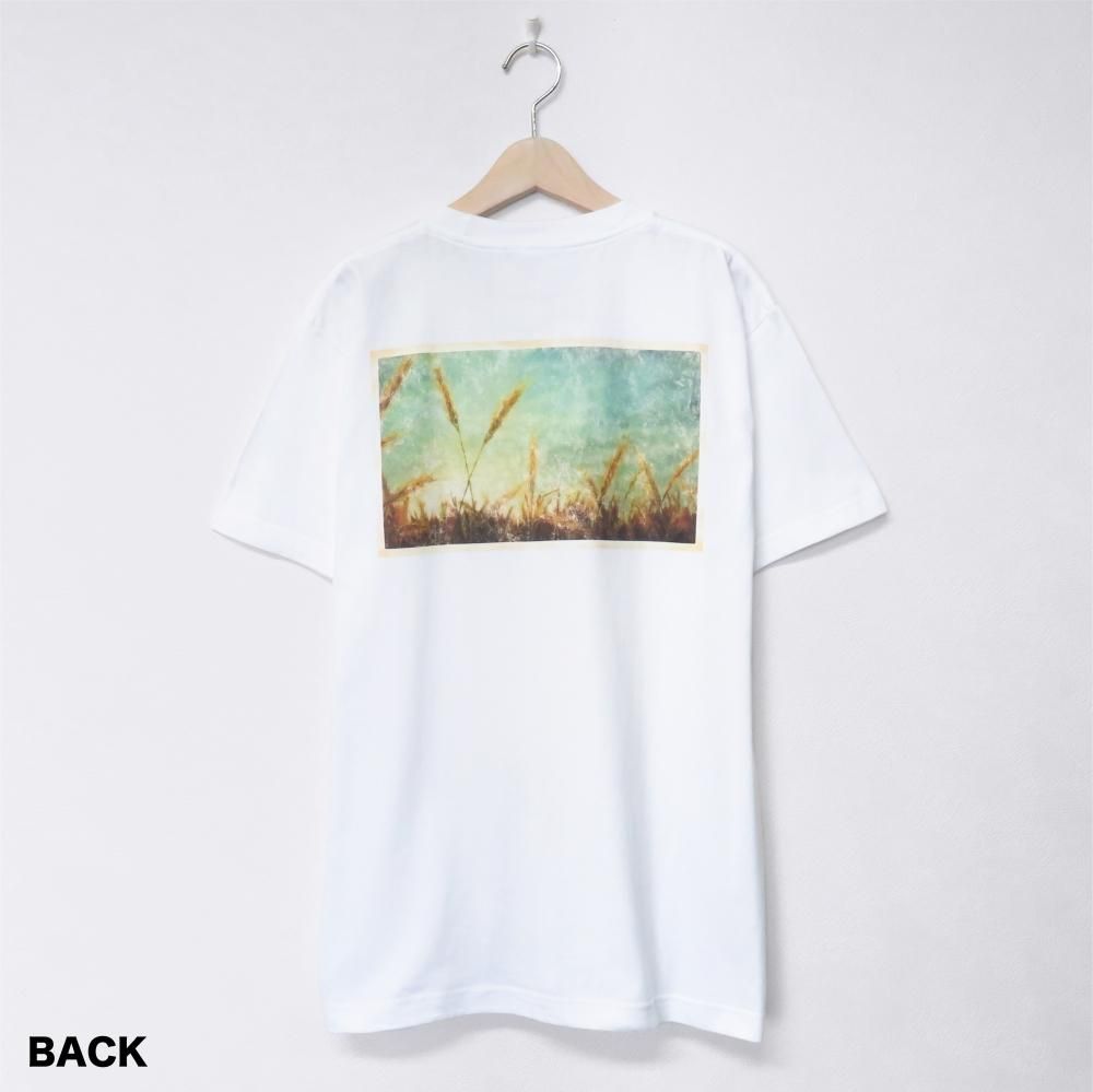 Banana Fish Rye Field T-Shirt - White T-shirt with rye field back print