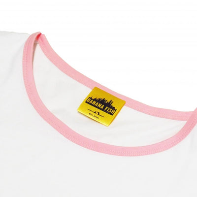 Banana Fish Vicky & Dick T-Shirt Set of 2 - Vicky T-shirt neck label detail