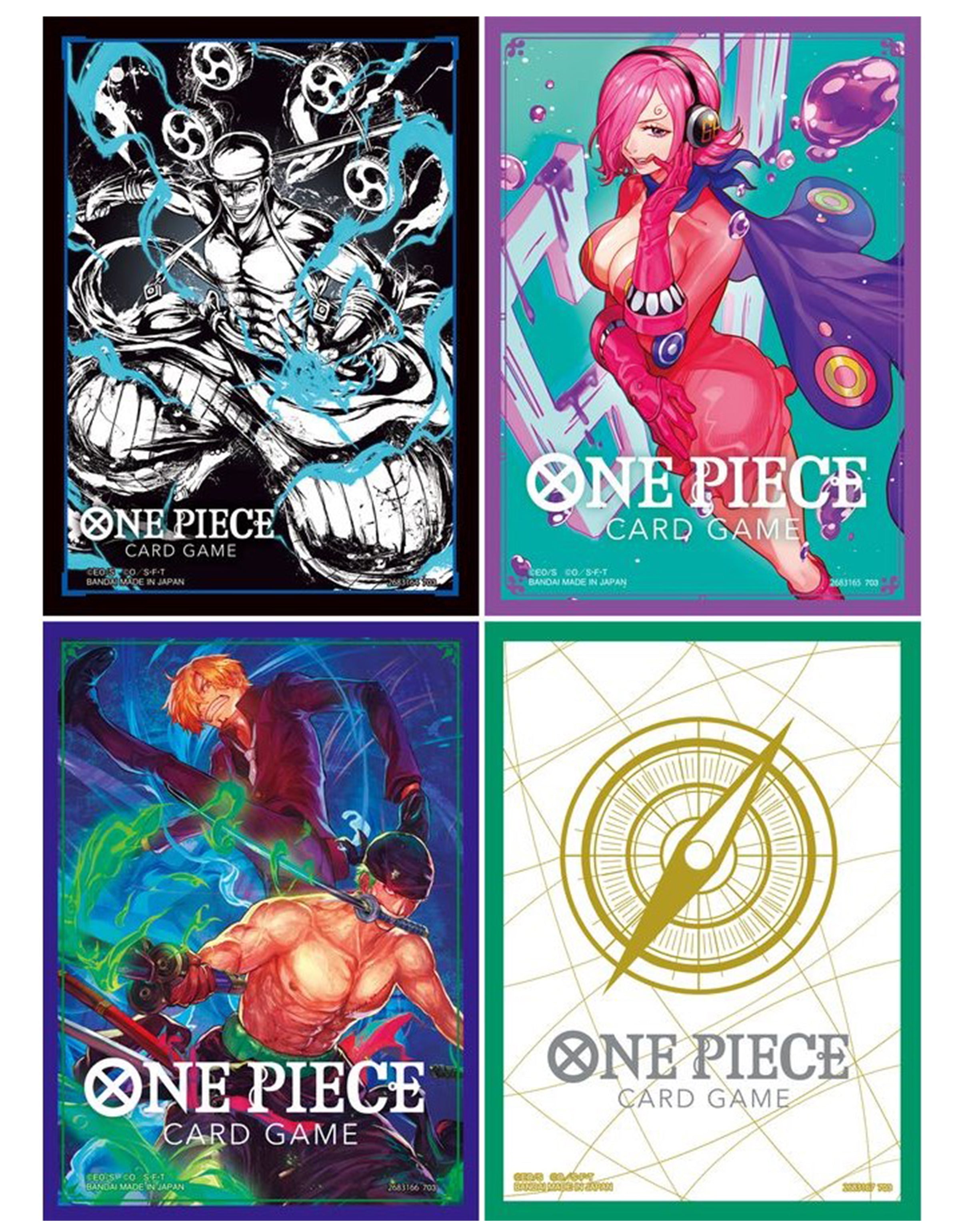 BANDAI ONE PIECE CARD GAME OFFICIAL CARD SLEEVES 5 - SPECIAL SET