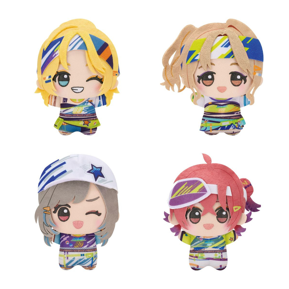 Complete Set — complete prize set on white background