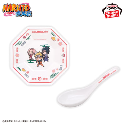 Naruto Shippuden - Fried Rice Plate & Renge Spoon Set - official product image 2