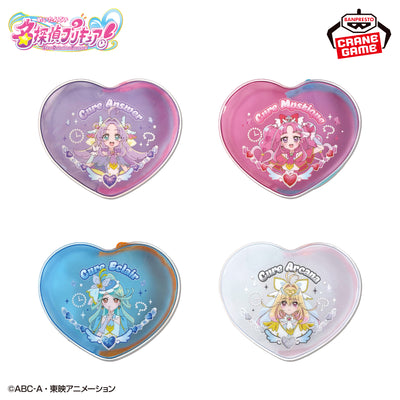 Detective Pretty Cure Heart-Shaped Clear Pouches (4 Types) – official photo 2