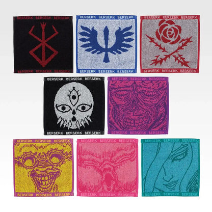 Berserk Ichiban Kuji Twin Poles of Fate H Prize Jacquard Towel collection