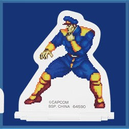 ICHIBAN KUJI STREET FIGHTER - G PRIZE ACRYLIC STAND COLLECTION