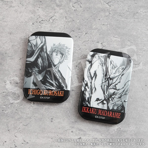 Bleach VS Badge Sets (7 Types) – Ichigo Kurosaki vs Ikkaku Madarame – view 1