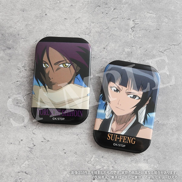 Bleach VS Badge Sets (7 Types) – Yoruichi Shihouin vs Soifon – view 1