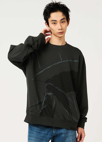 Bleach Graniph kenpachi nozarashi oversized sweatshirt - view 7