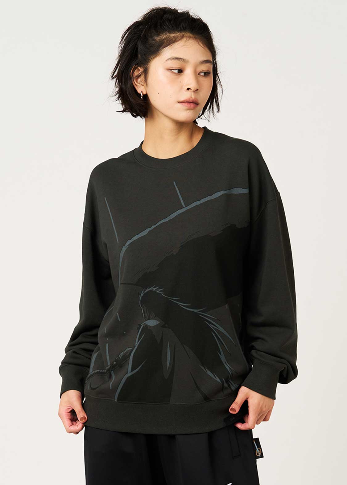 Bleach Graniph kenpachi nozarashi oversized sweatshirt - view 9