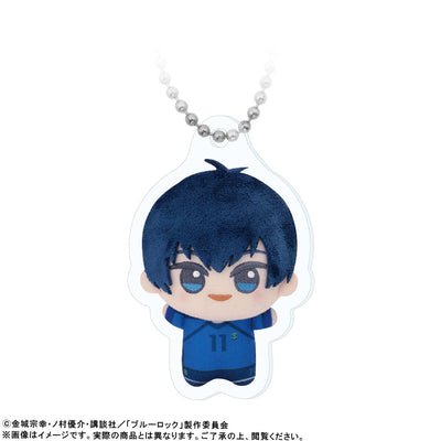 Blue Lock Chibigurumi Photo Acrylic Keychains Yoichi Isagi Uniform Ver.