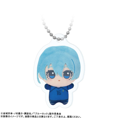 Blue Lock Chibigurumi Photo Acrylic Keychains Yo Hiori Uniform Ver.