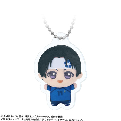 Blue Lock Chibigurumi Photo Acrylic Keychains Ranze Kurona Uniform Ver.