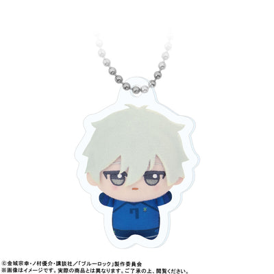 Blue Lock Chibigurumi Photo Acrylic Keychains Seishiro Nagi Uniform Ver.