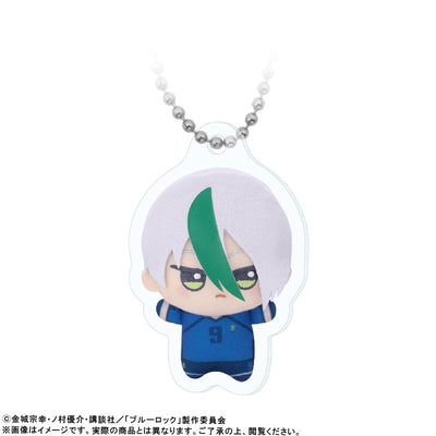 Blue Lock Chibigurumi Photo Acrylic Keychains Eita Otoya Uniform Ver.