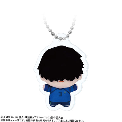 Blue Lock Chibigurumi Photo Acrylic Keychains Ikki Niko Uniform Ver.