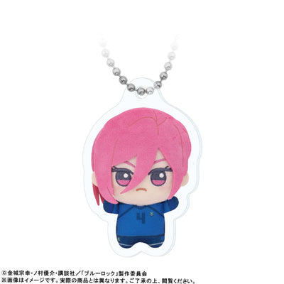 Blue Lock Chibigurumi Photo Acrylic Keychains Hyoma Chigiri Uniform Ver.