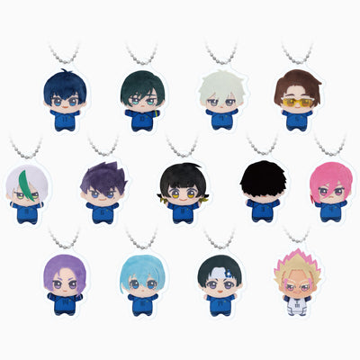 Blue Lock Chibigurumi Photo Acrylic Keychains complete set Uniform Ver.