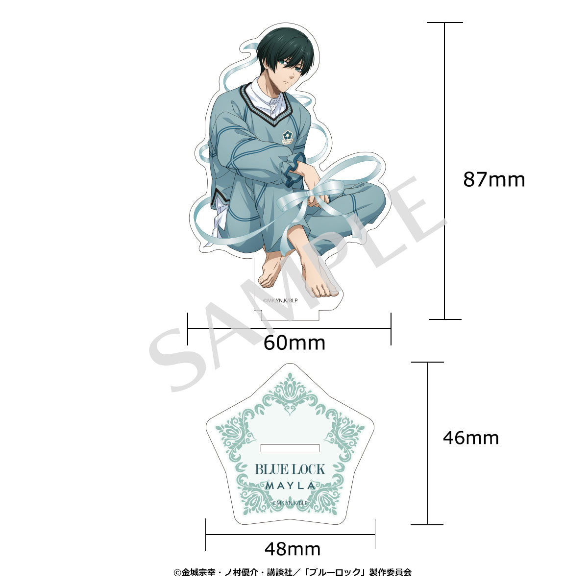 Blue Lock Iconique Acrylic Stand Complete Set - official view 6