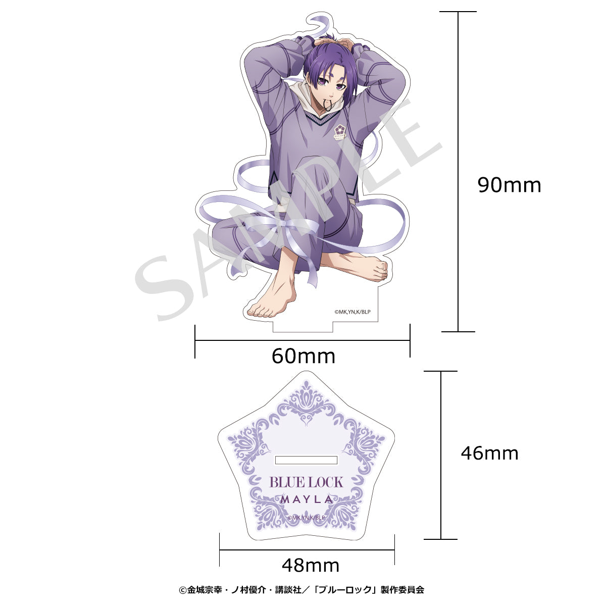 Blue Lock Iconique Acrylic Stand Complete Set - official view 14