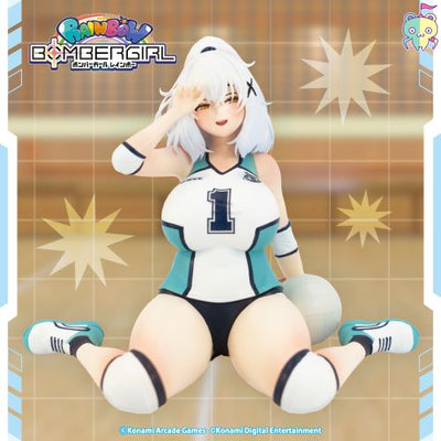 Shiroe Deskuputto figure from Bombergirl Rainbow