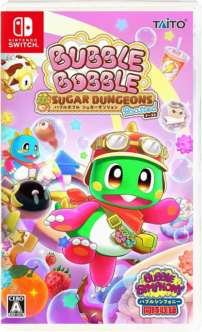 Bubble Bobble Sugar Dungeon Boost - Nintendo Switch - Japanese edition packaging