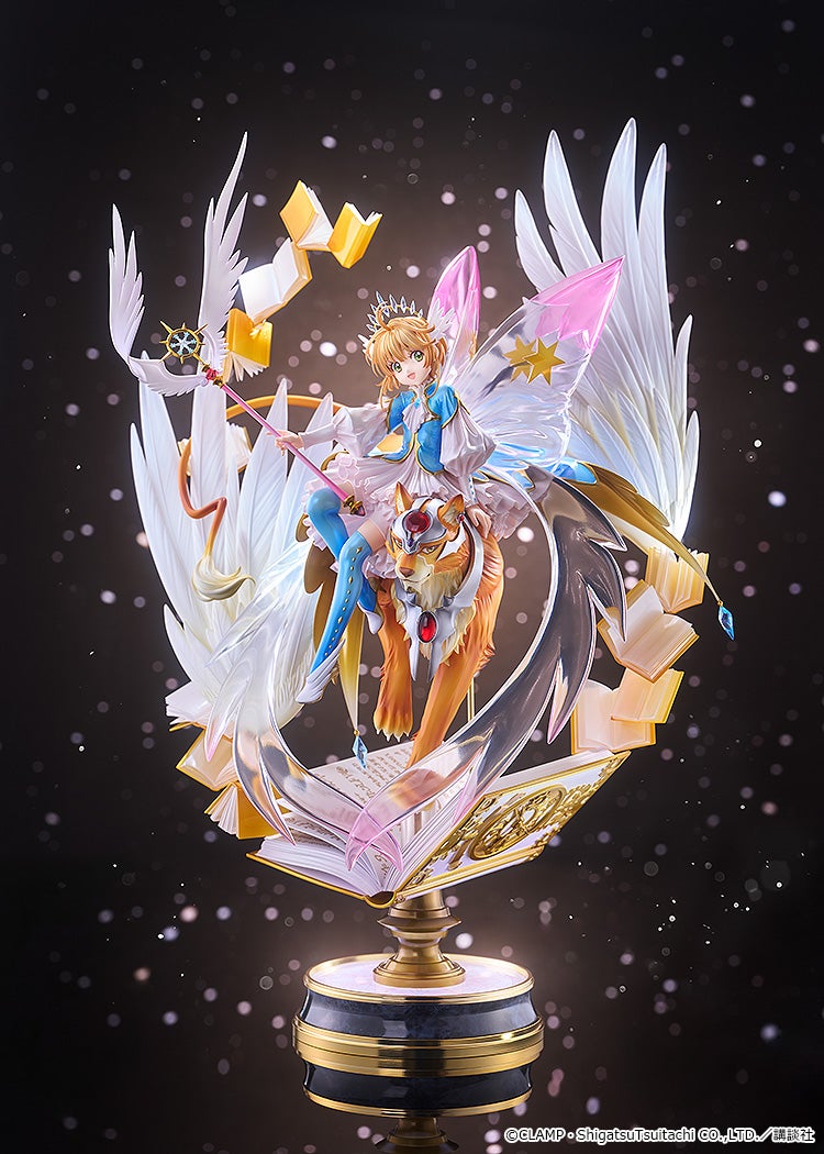 Cardcaptor Sakura GS Collection Signature Class Sakura Kinomoto My First Sparkle 1/7 scale figure, presentation with decorative background