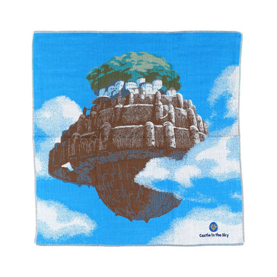 Castle in the Sky Floating Castle Triple-Gauze Handkerchief - official view 3