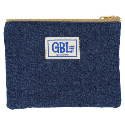 Castle in the Sky - GBL Magic Words Discharge-Printed Denim Pouch - official view 4