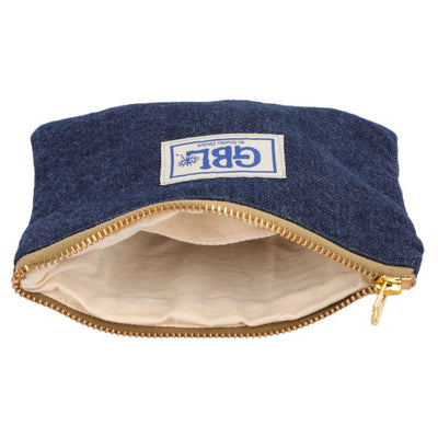 Castle in the Sky - GBL Magic Words Discharge-Printed Denim Pouch - official view 6