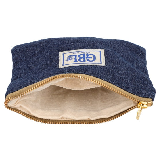 Castle in the Sky - GBL Magic Words Discharge-Printed Denim Pouch - official view 6